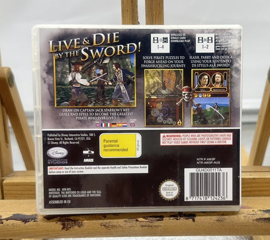 Pirates Of The Caribbean At World's End Nintendo DS Complete Game 6504