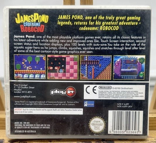 James Pond Codename Robocod Nintendo DS Complete Game 6523