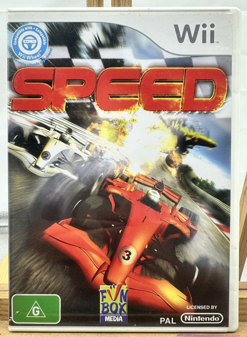 Speed - PAL Nintendo Wii Complete Game 6529