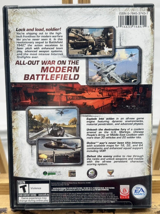 Battlefield 2 PC Game Missing DISC 1 In Good Condition 6303