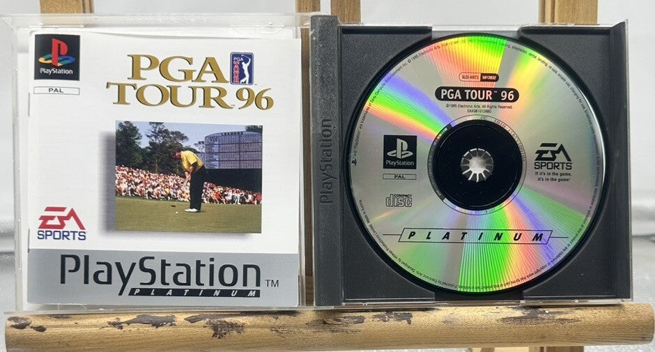 PGA Tour 96 Playstation 1 PS1 Game PAL In Ok Condition 6499