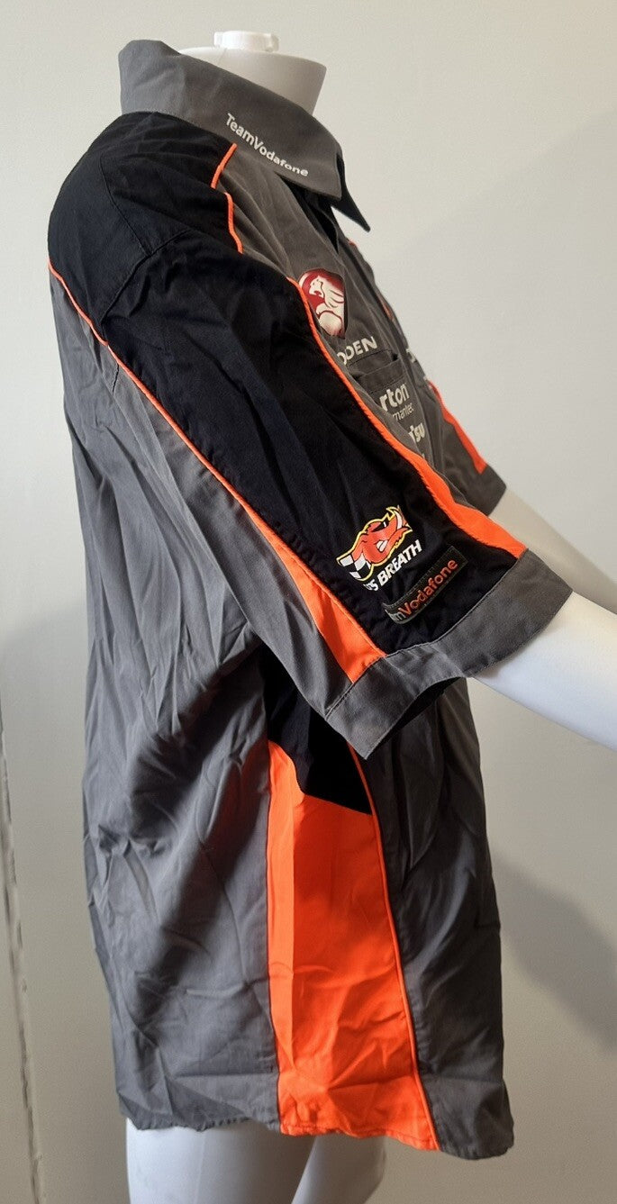 Holden Team Vodafone Short Sleeve Shirt Size Small In Good Condition