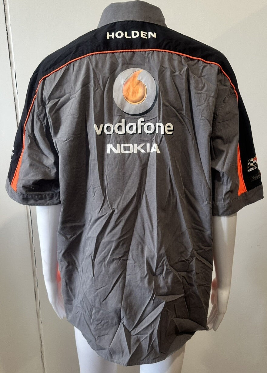 Holden Team Vodafone Short Sleeve Shirt Size Small In Good Condition