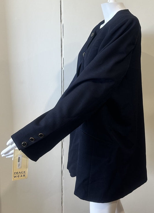 Image Wear Ladies Workwear Jacket Size 20 In Good Condition 4096