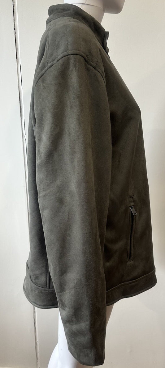 BLAQ MELBOURNE Men's Velour jacket Size XL New With Tags 5067