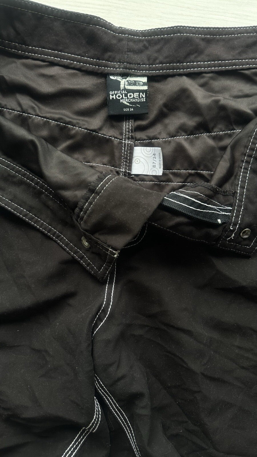 Holdens Men's Shorts Size 34 In Good Condition 2609