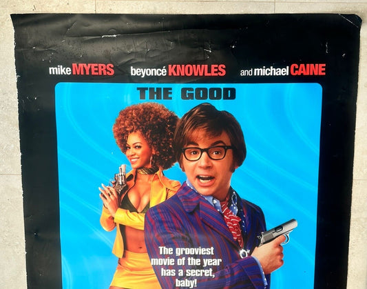 Austin Powers Goldmember Cinema Movie Wall POSTER In OK Condition 176cm x 117cm