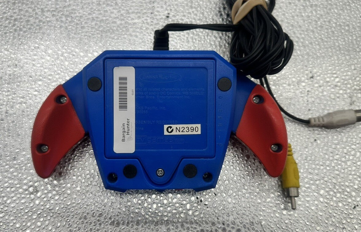 2006 JAKKS PACIFIC PLUG AND PLAY TV GAMES SUPERMAN 5 IN 1 In Good Condition 6581