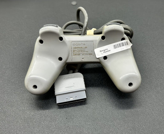 Genuine Sony Playstation 1 / PS1 Controller Yellowing In OK Condition 2071