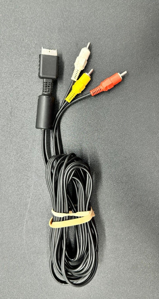 Genuine Sony Playstation Console AV Cable Cord PS1/PS2/PS3 Composite Lead