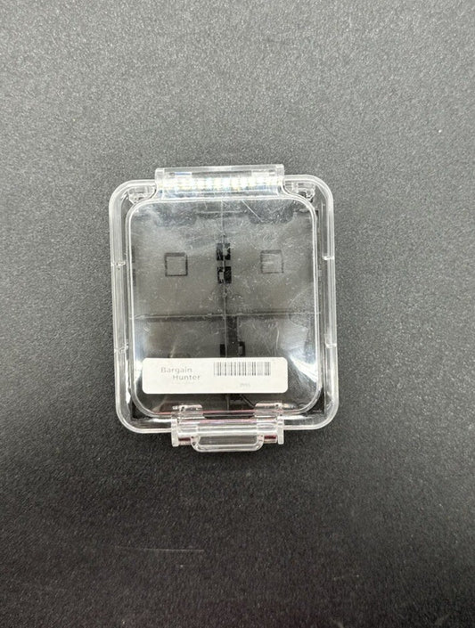 Nintendo DS Hard Plastic Clear Square Game Cartridge Carrying Case 2933