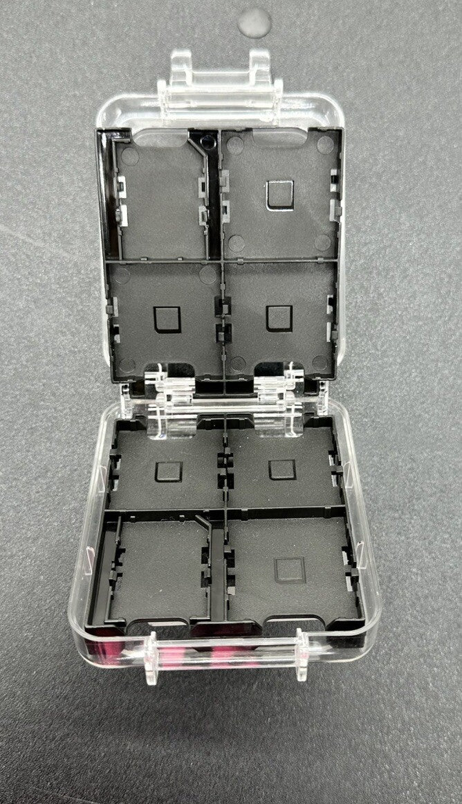 Nintendo DS Hard Plastic Clear Square Game Cartridge Carrying Case 2933