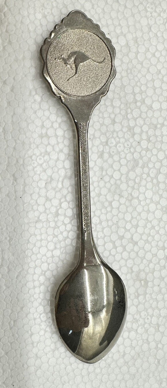 Souvenir Spoon Dandenong Rangers Australia , silver plated In Good Condition