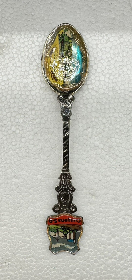 Souvenir Spoon Cungena South Australia , silver plated OK Condition