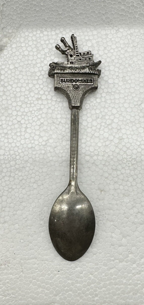 Souvenir Spoon Port Lincoln South Australia , silver plated OK Condition