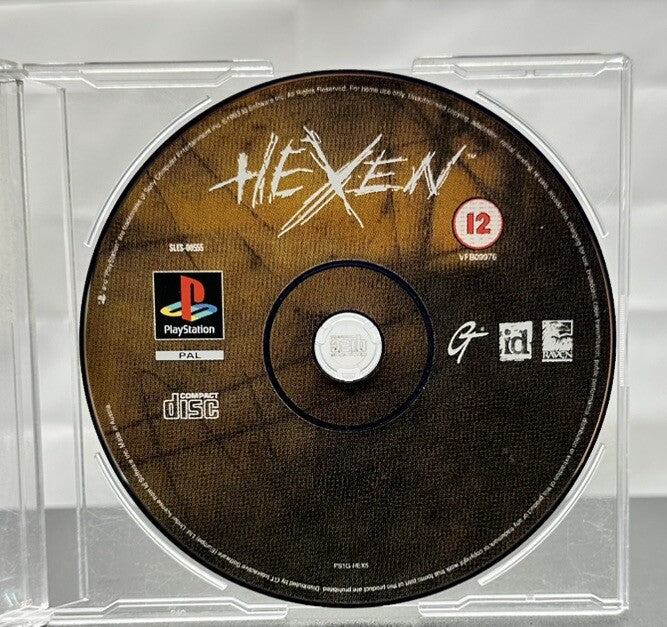 Hexen DISC ONLY Playstation 1 PS1 Game PAL In Good Condition