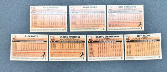 7 X Topps Baseball Cards 2018 Collection In Good Condition 4176