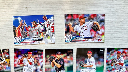 11 X Washington Nationals Topps Baseball Cards 2018 Collection In Good Cond 4181
