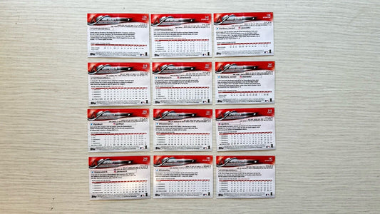 12 X Arizona Diamondbacks Topps Baseball Cards 2018 Collection In Good Cond 4181