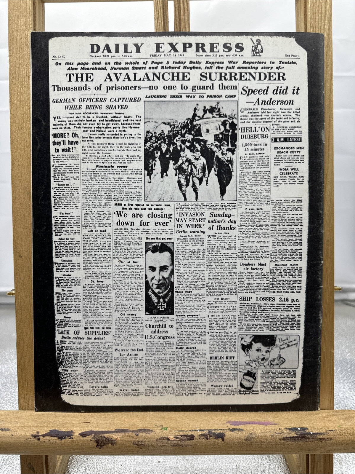 History Of The Second World War II VOL. 4 NO. 3 Magazine In Good Condition