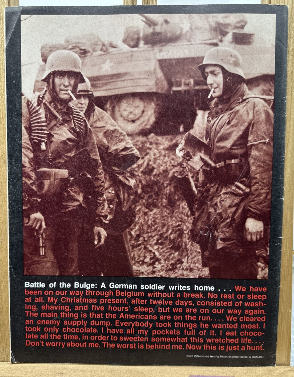 History Of The Second World War II VOL. 6 NO. 3 Magazine In Good Condition