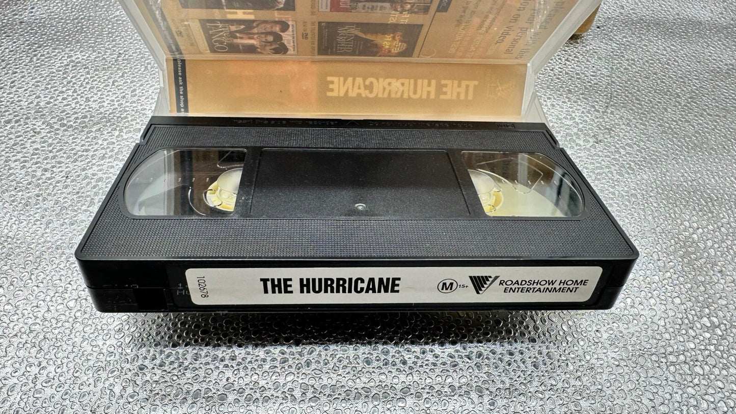 The Hurricane - Denzel Washington VHS In Good Condition - 8492