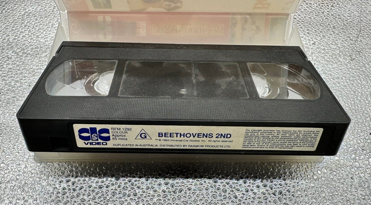 Beethoven's 2nd VHS In Good Condition - 8493