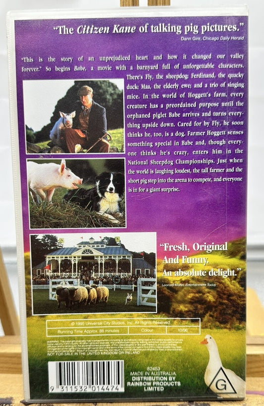 Babe VHS In Good Condition - 8489