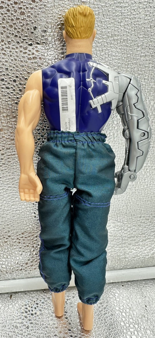 1998 Max Steel Psycho Cyborg "12 30cm Action Figure, Mattel Good Condition 8516