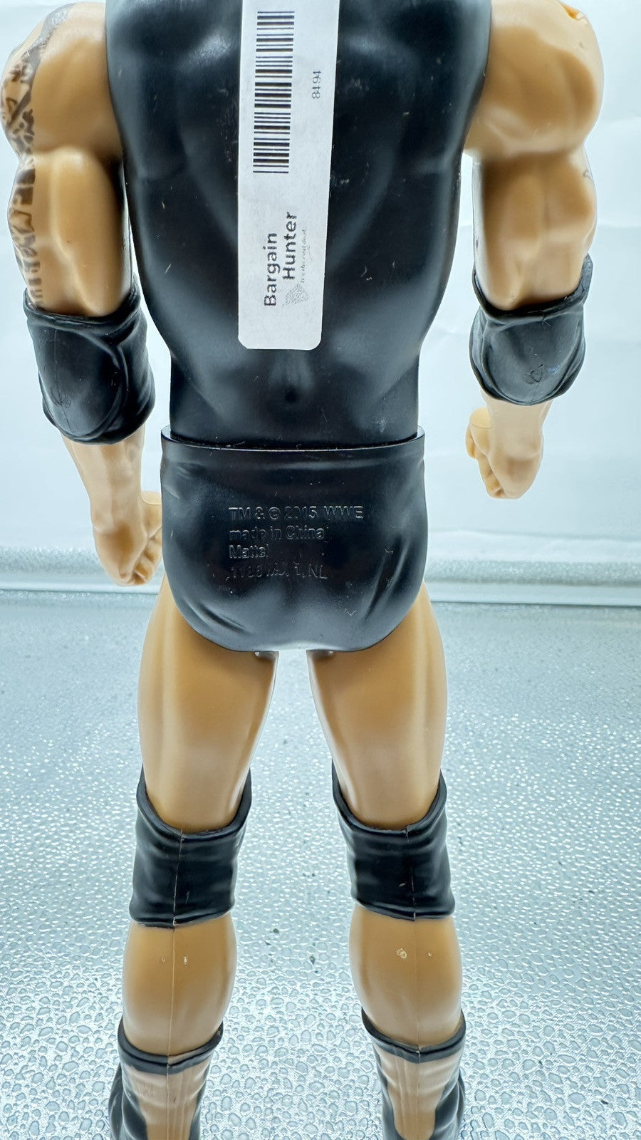 The Rock Large Action Figure 2015 Wwe Mattel 12 Inch / 30 cm In Good Cond 8494