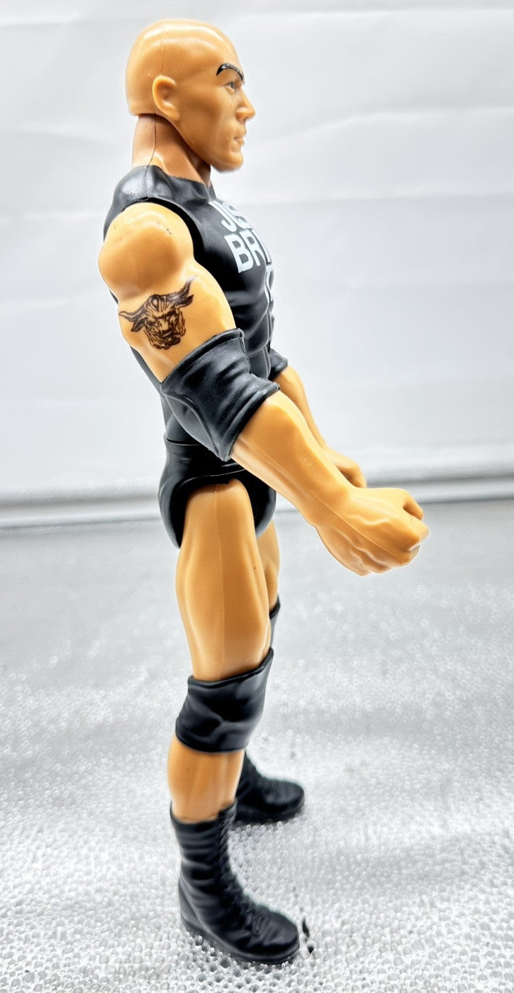 The Rock Large Action Figure 2015 Wwe Mattel 12 Inch / 30 cm In Good Cond 8494