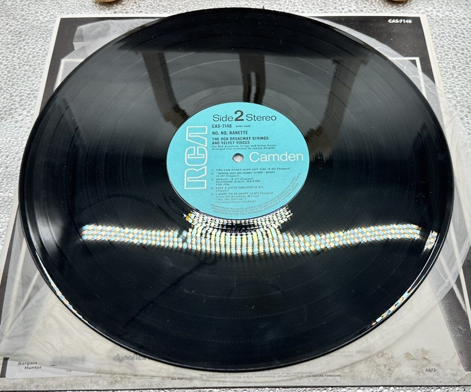 Broadway Musical “No, No Nanette - Vinyl Record In OK Condition 7406