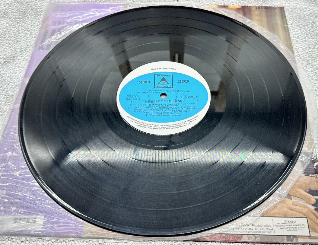 The Best Of Liberace Vinyl Record - In Good Condition 7403