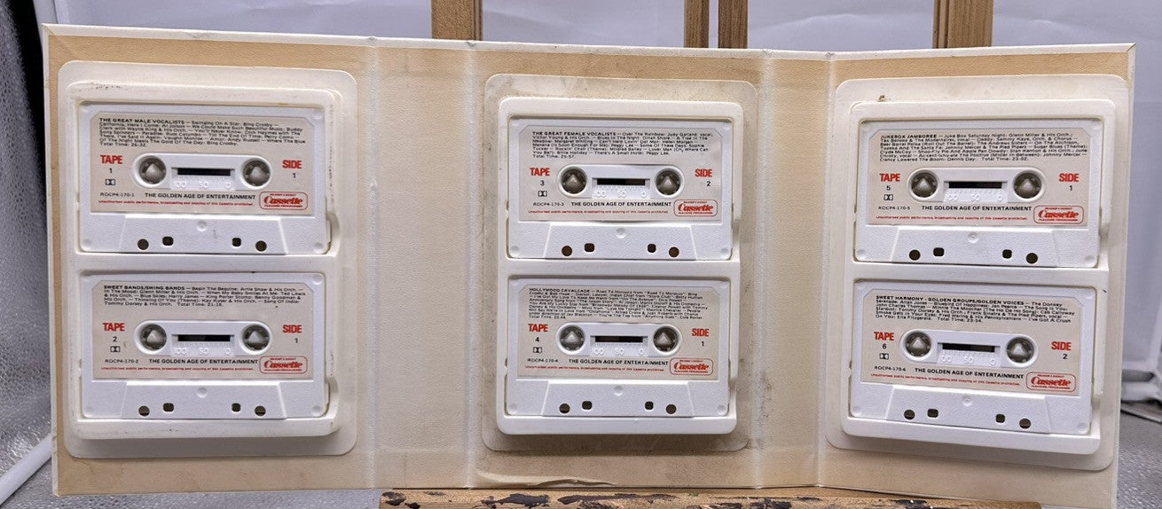 The Golden Age Of Entertainment Collector' Edition Cassette Tape Set 6669