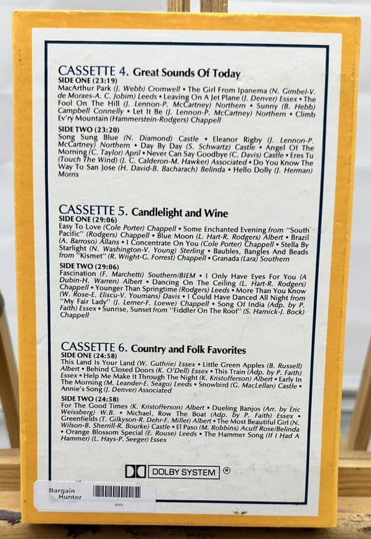 Easy Listening - The Best Of Percy Faith Tape Box Set In Good Condition 6666