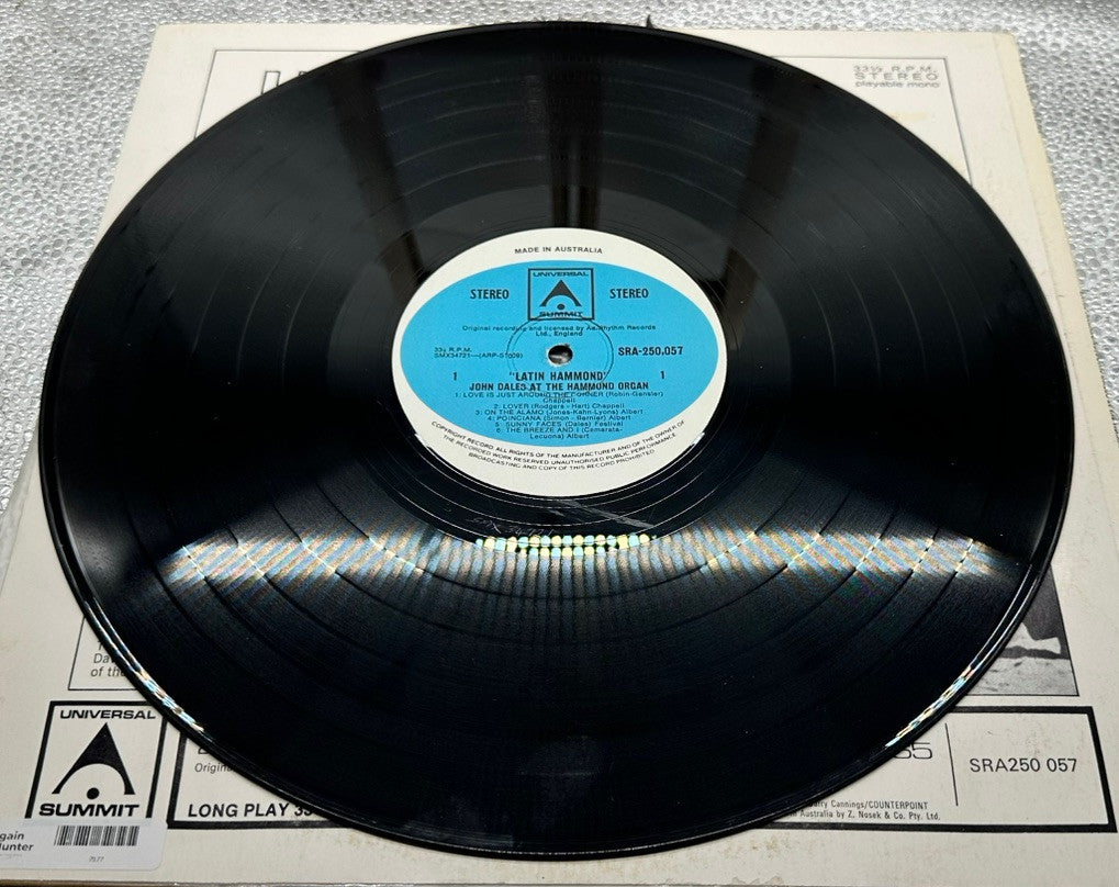 Latin Hammond - John Dales Record In Good Condition 7377