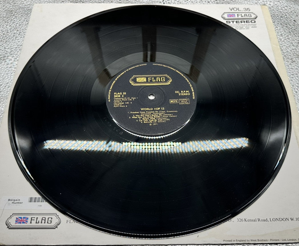 WORLD TOP 12 Vol. 35 Record In Good Condition 7408