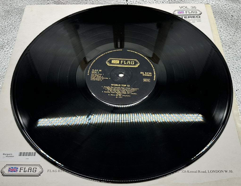 WORLD TOP 12 Vol. 35 Record In Good Condition 7408