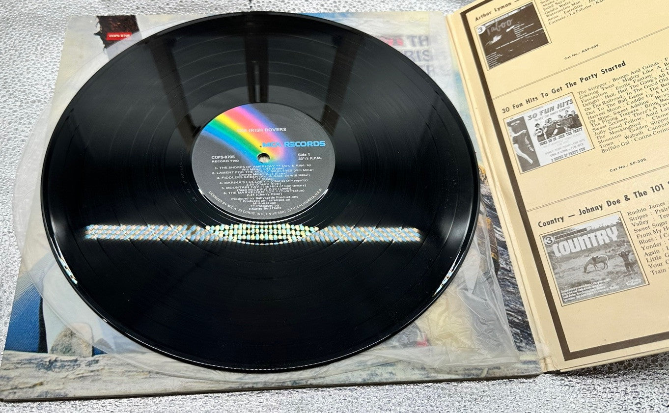 The Irish Rovers 3 Record Set In Good Condition 7399