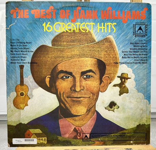 The Best Of Hank Williams 16 Great Hits Record In Good Condition 6964