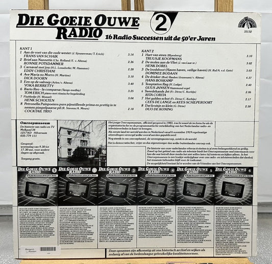 Die Goeie Ouwe Radio : 16 Radio Successen Uit De 50'er Jaren Record In GC 6966