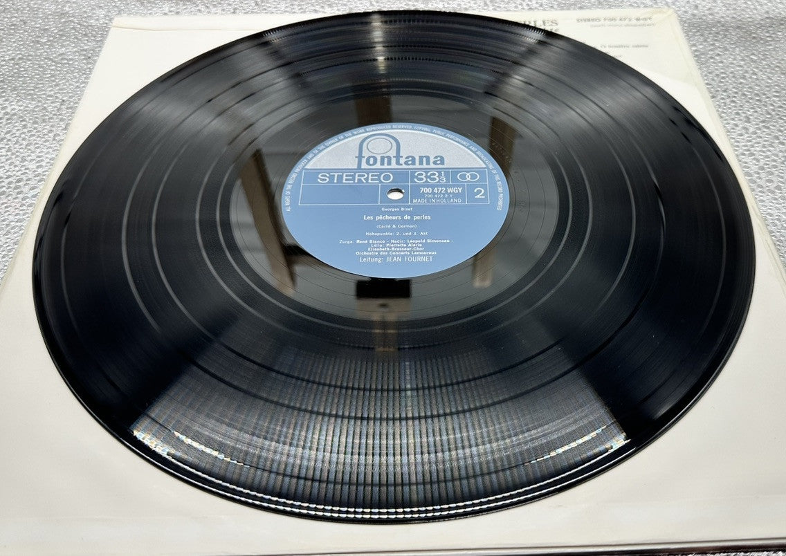 Bizet : Les Pecheurs De Perles Record In Good Condition 6922