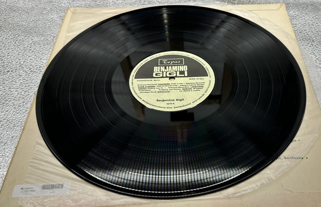 Benjamino Gigli Record In Good Condition 6934