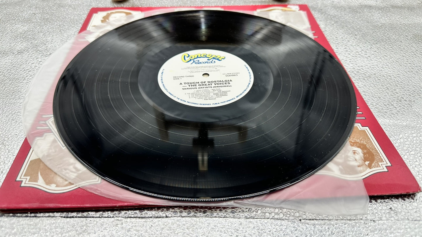 Nostalgia A Touch Of The Great Voices Record In Good Condition 7412