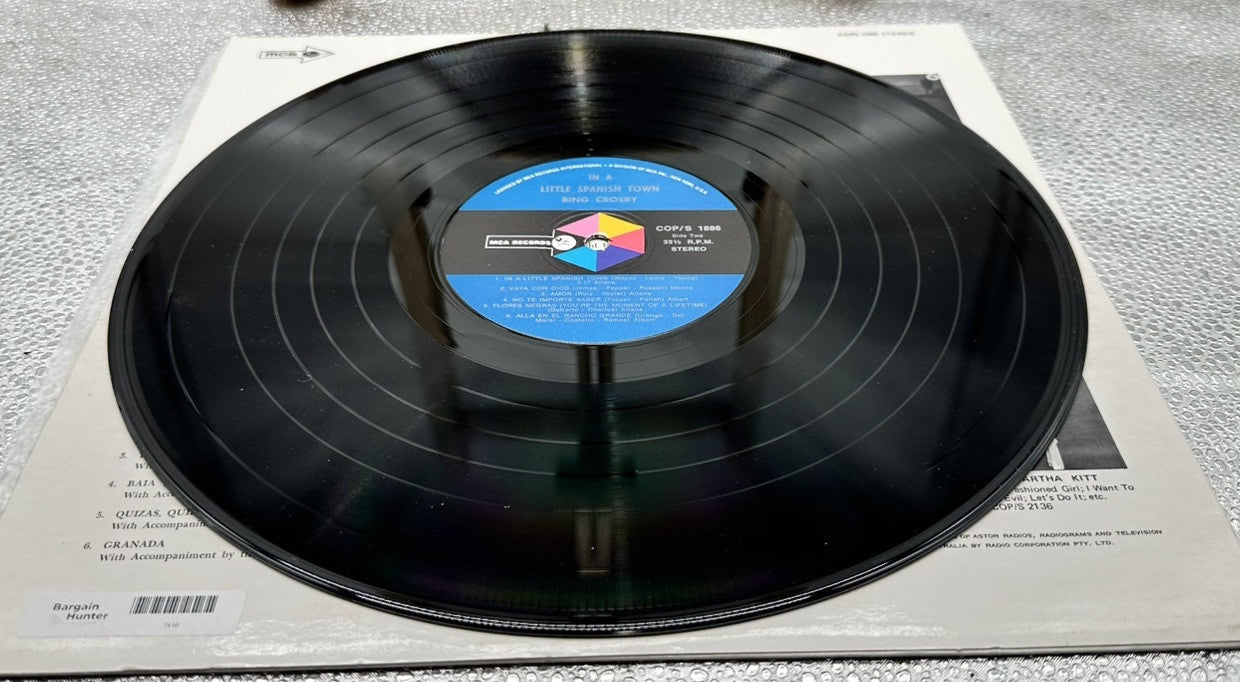 In A Little Spanish Town : Bing Crosby Record In Good Condition 7410