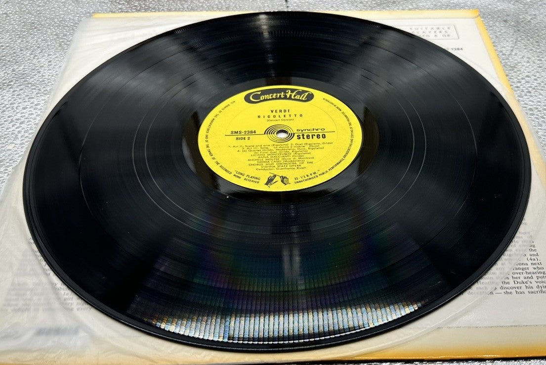 Verdi : Rigoletto (Concert Version) Record In Good Condition 6935