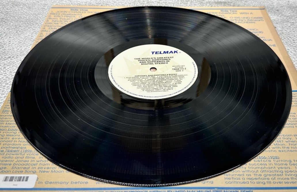 The World's Greatest Voices : VARIOUS ARTISTS Record In Good Condition 7348