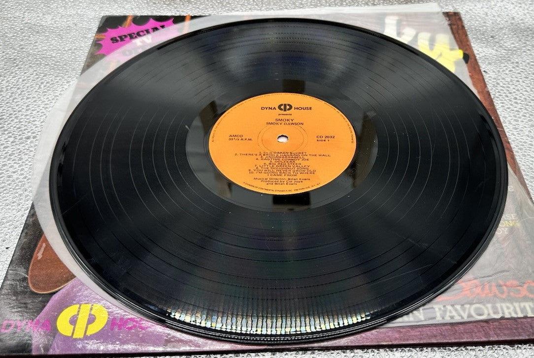 Smoky Dawson : 20 Western Favourites Record In Good Condition 7358