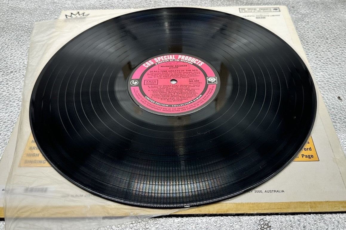 20 All Time Greats Of The 50's Record In Good Condition 7354