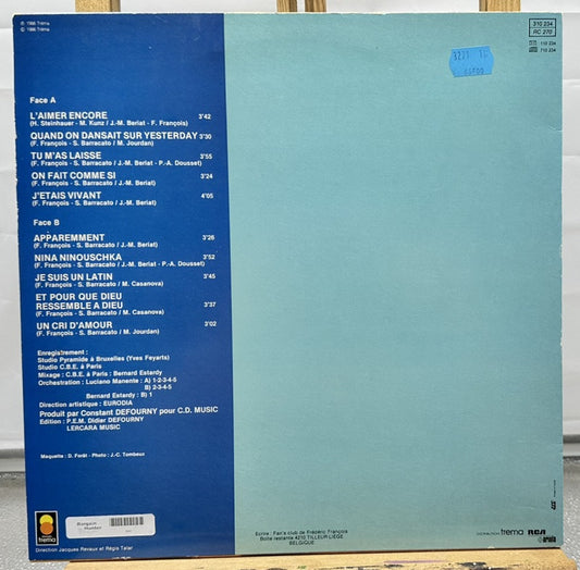 Frederic Francois : L'aimer Encore Record In Good Condition 6892